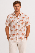 Desert Trail Camel Print Shirt – Premium Jaipuri Cotton