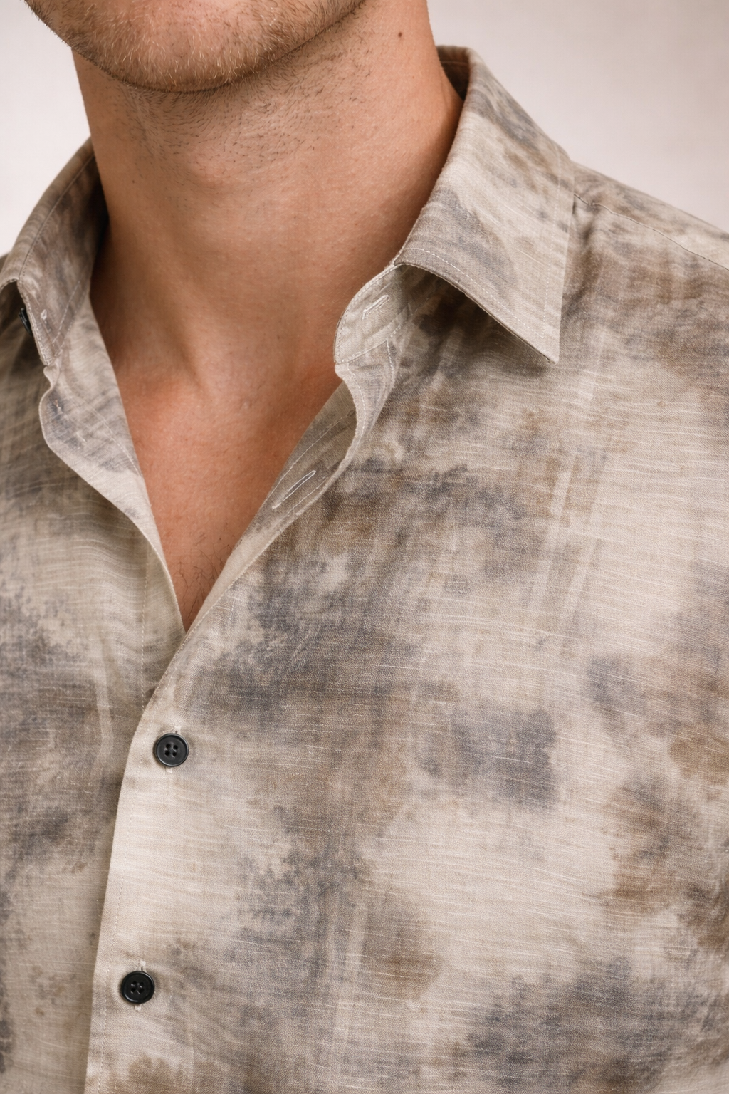 Vintage Sand Abstract Shirt